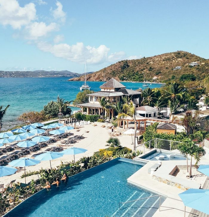 Lovango Bay Virgin Islands Destination, Aerial View