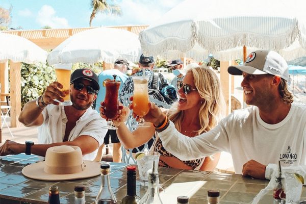 Lovango Bay Virgin Islands Destination, Drinks at the Outdoor Bar